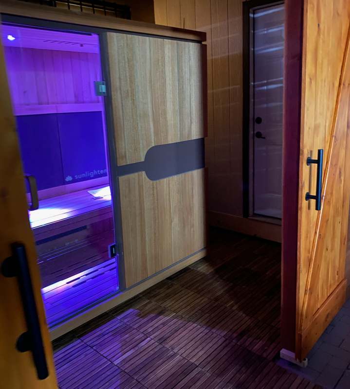 infrared sauna, full spectrum