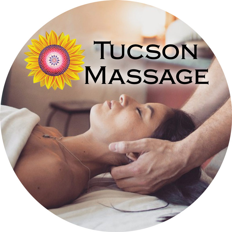 don applying neck traction technique in a deep tissue massage