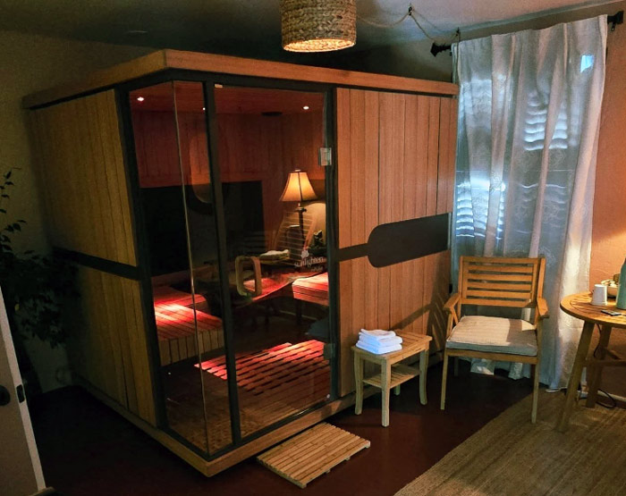 infrared sauna tucson massage company Loretta drive location - extra large sauna